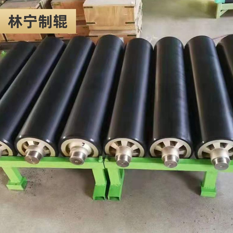 輸送機托輥滾筒清掃皮帶托輥螺旋清掃托輥螺旋拖輥源頭廠家